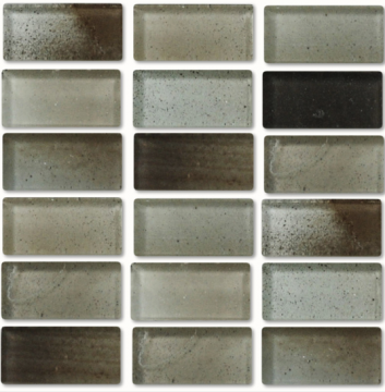 Aquabella London Windsor 1x2 Glass Tile